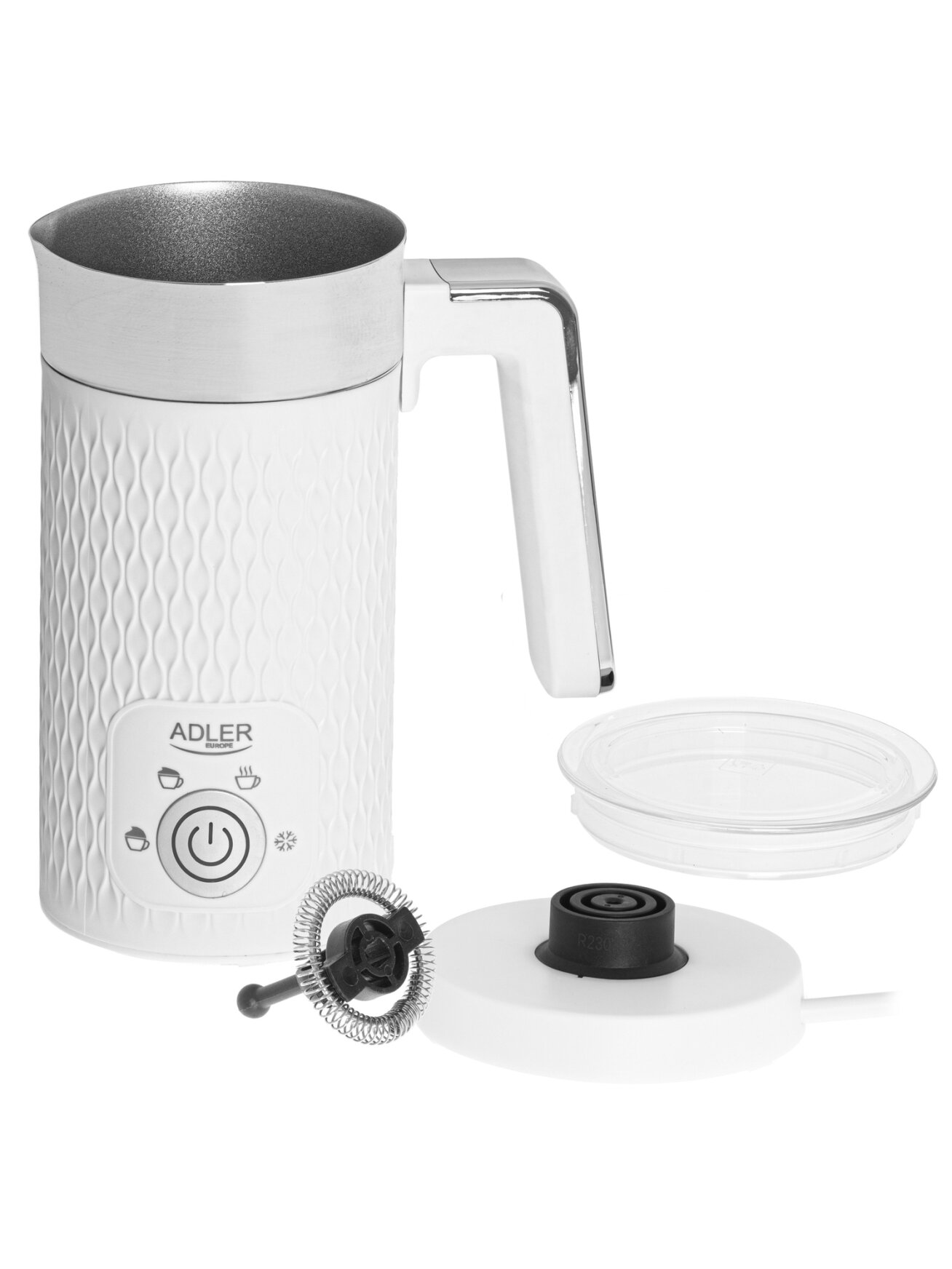 Adler | Milk frother | AD 4494 | 500 W | Milk frother | White 2 Adler | Milk frother | AD 4494 | 500 W | Milk frother | White 2