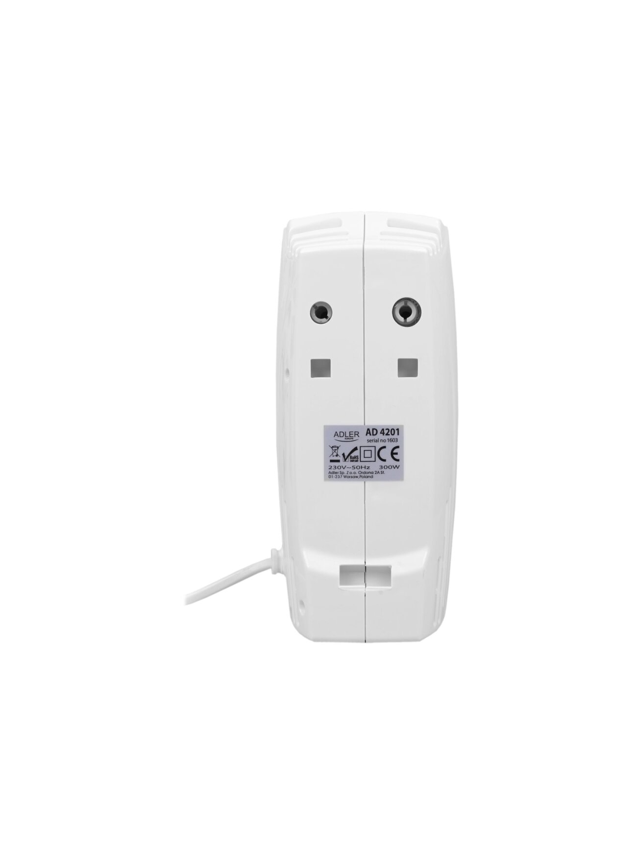 Adler | Mixer | AD 4201 g | Hand Mixer | 300 W | Number of speeds 5 | Turbo mode | White 3