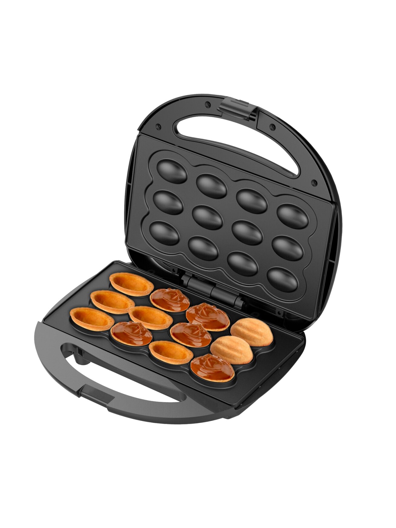 Adler Nut Cookie Maker | AD 3071 | 750 W | Number of pastry 12 | Nuts | Black 3 Adler Nut Cookie Maker | AD 3071 | 750 W | Number of pastry 12 | Nuts | Black 3