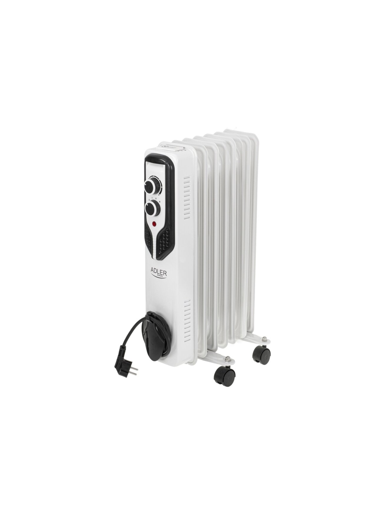 Adler | Oil-Filled Radiator | AD 7815 | Oil Filled Radiator | 1500 W | Number of power levels 3 | White
