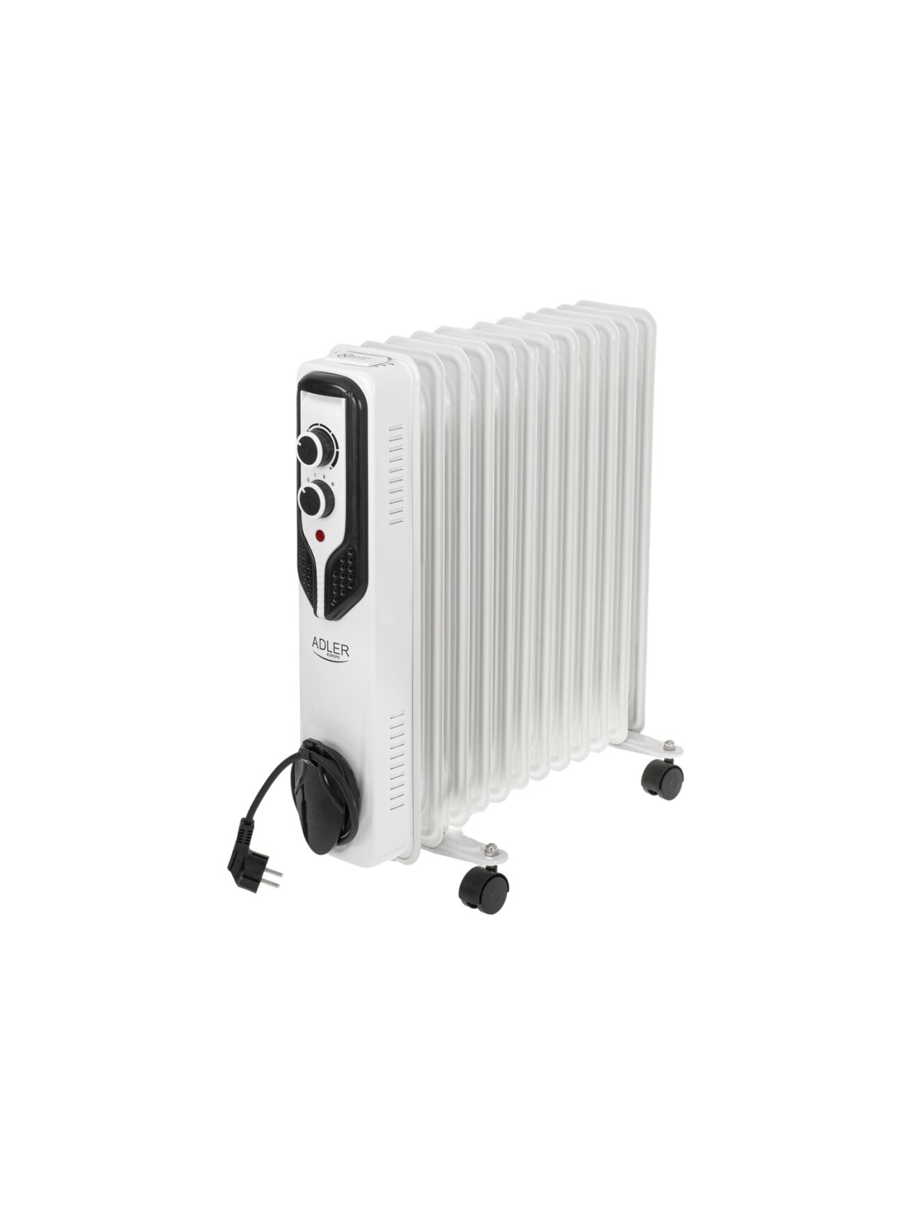 Adler | Oil-Filled Radiator | AD 7817 | Oil Filled Radiator | 2500 W | Number of power levels 3 | White Adler | Oil-Filled Radiator | AD 7817 | Oil Filled Radiator | 2500 W | Number of power levels 3 | White