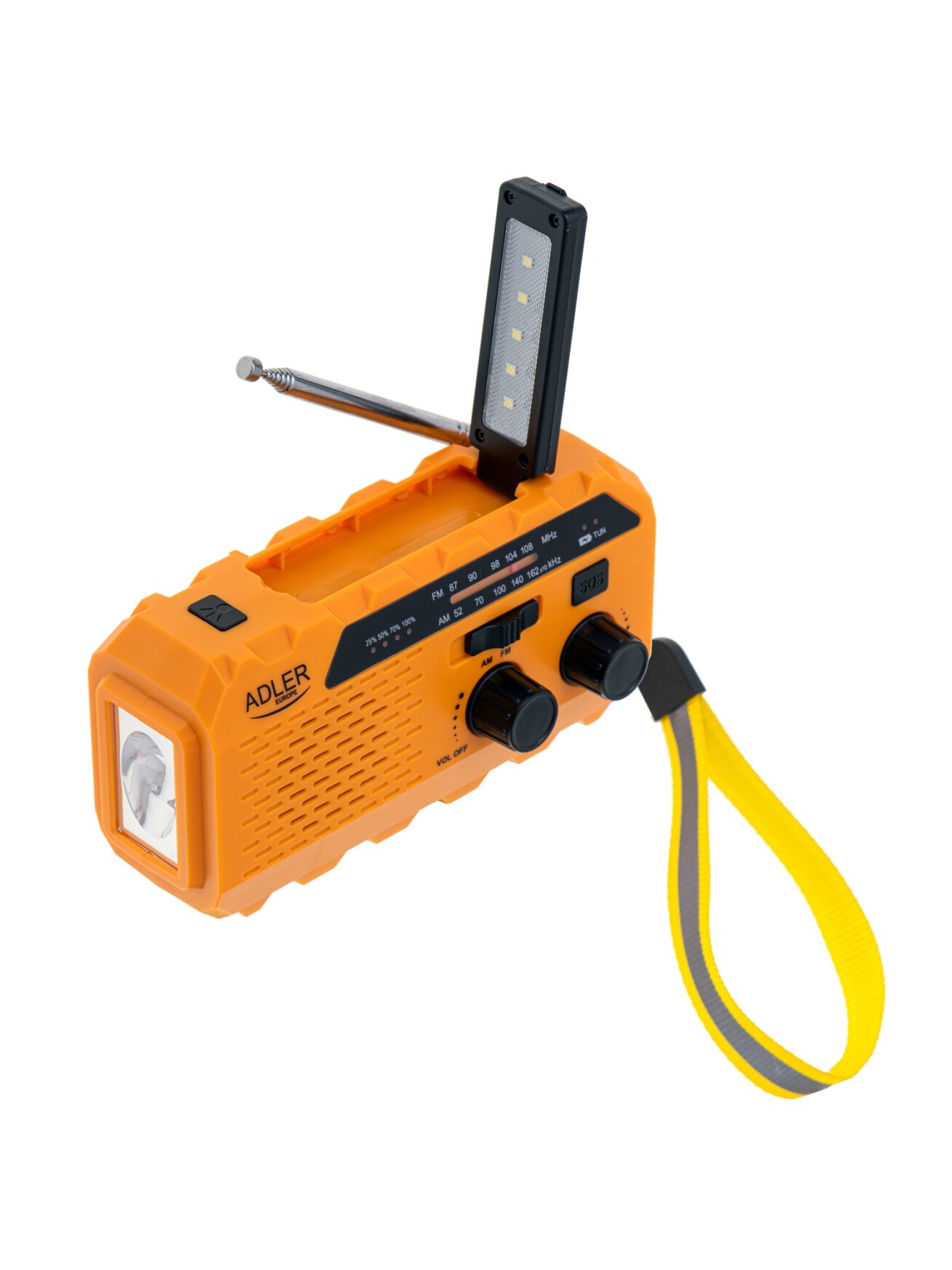 Adler | Portable radio with flashlight | AD 1197 | Alarm function 1