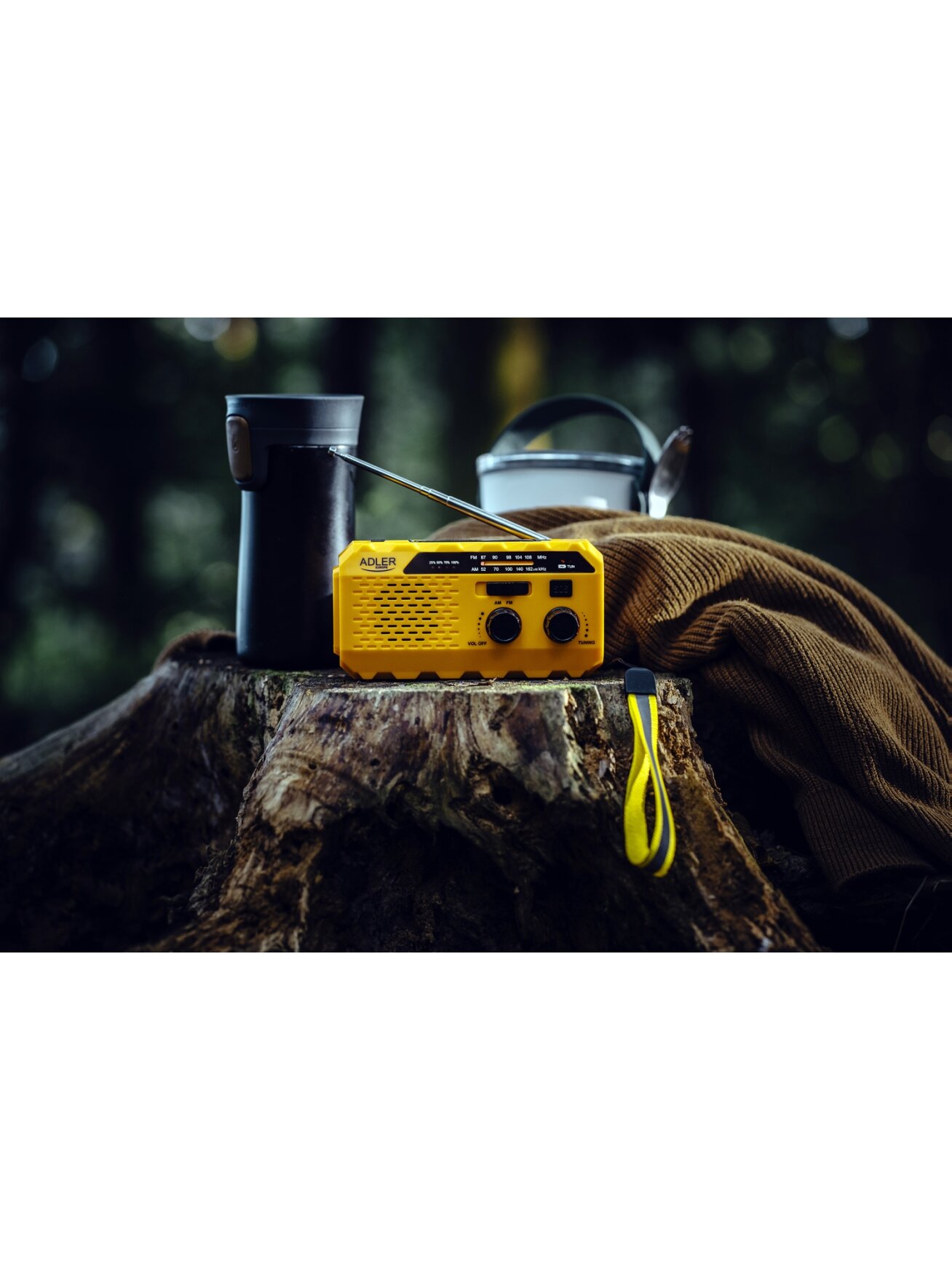 Adler | Portable radio with flashlight | AD 1197 | Alarm function 9 Adler | Portable radio with flashlight | AD 1197 | Alarm function 9