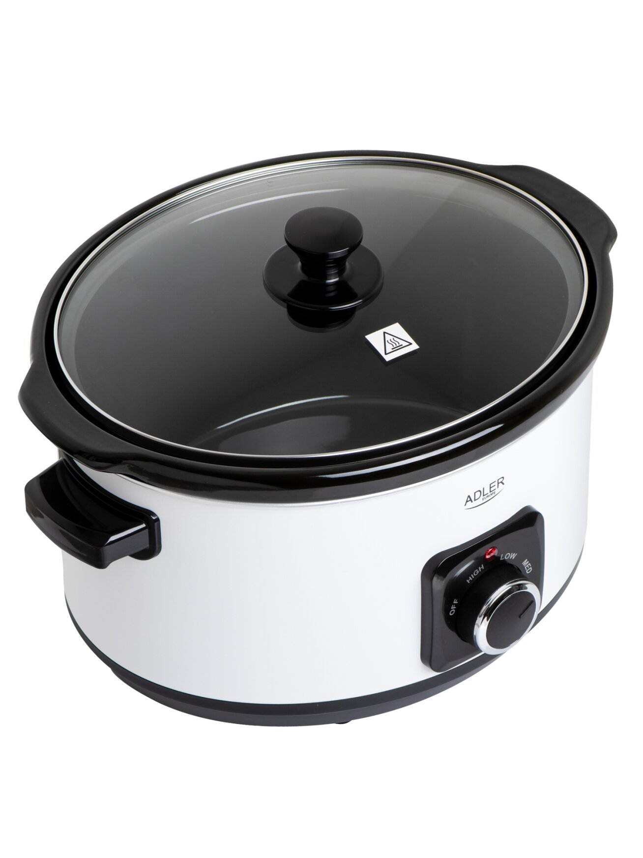 Adler | Slow Cooker | AD 6413w | 290 W | 5.8 L | Number of programs 3 | White 1 Adler | Slow Cooker | AD 6413w | 290 W | 5.8 L | Number of programs 3 | White 1