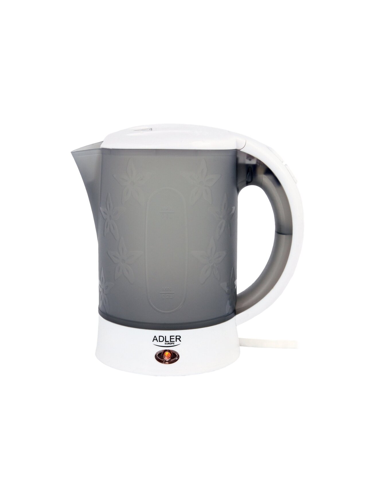 Adler | Travel Kettle | AD 1268 | Standard | 600 W | 0.6 L | Plastic | White 1 Adler | Travel Kettle | AD 1268 | Standard | 600 W | 0.6 L | Plastic | White 1