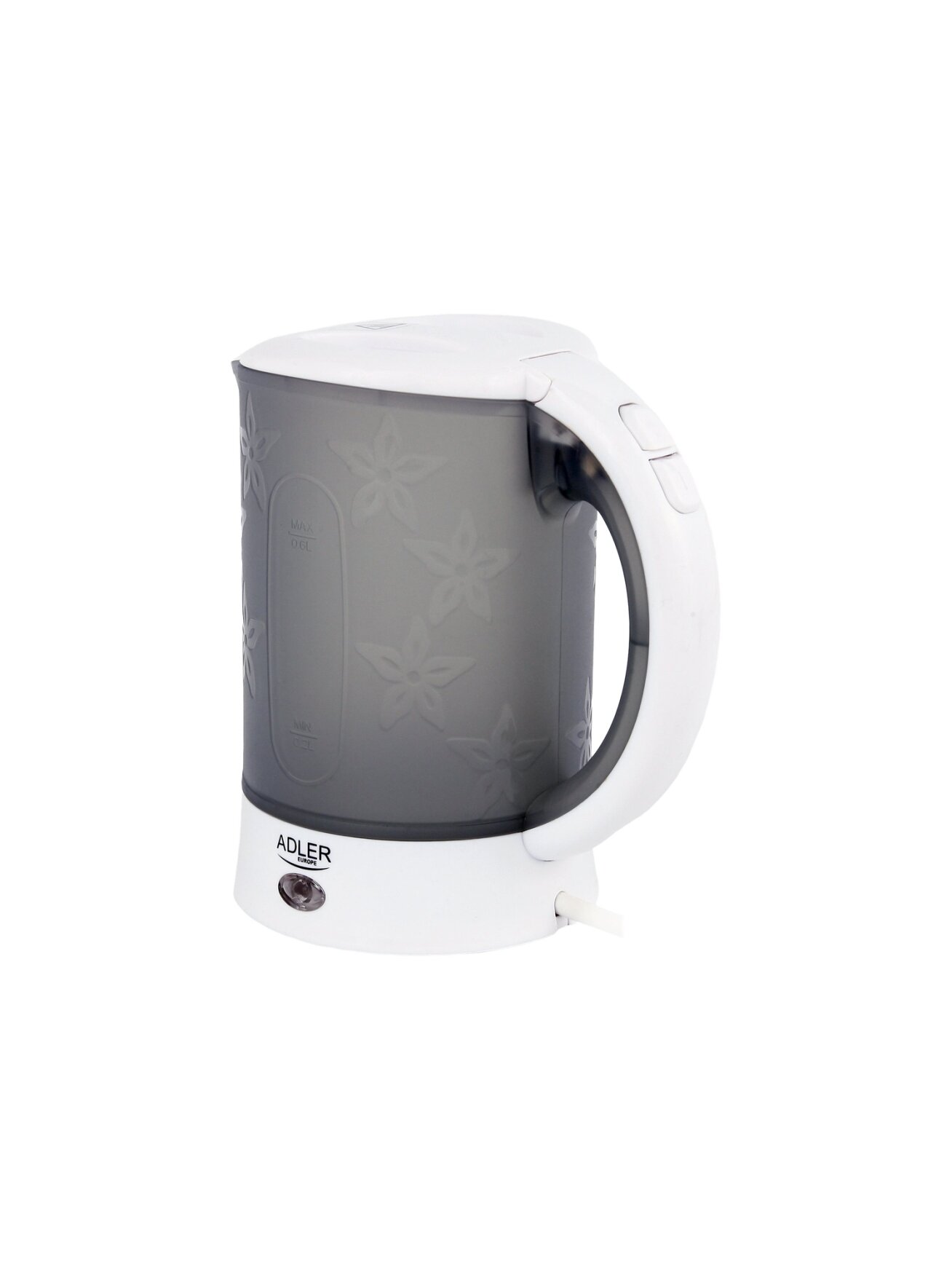Adler | Travel Kettle | AD 1268 | Standard | 600 W | 0.6 L | Plastic | White Adler | Travel Kettle | AD 1268 | Standard | 600 W | 0.6 L | Plastic | White