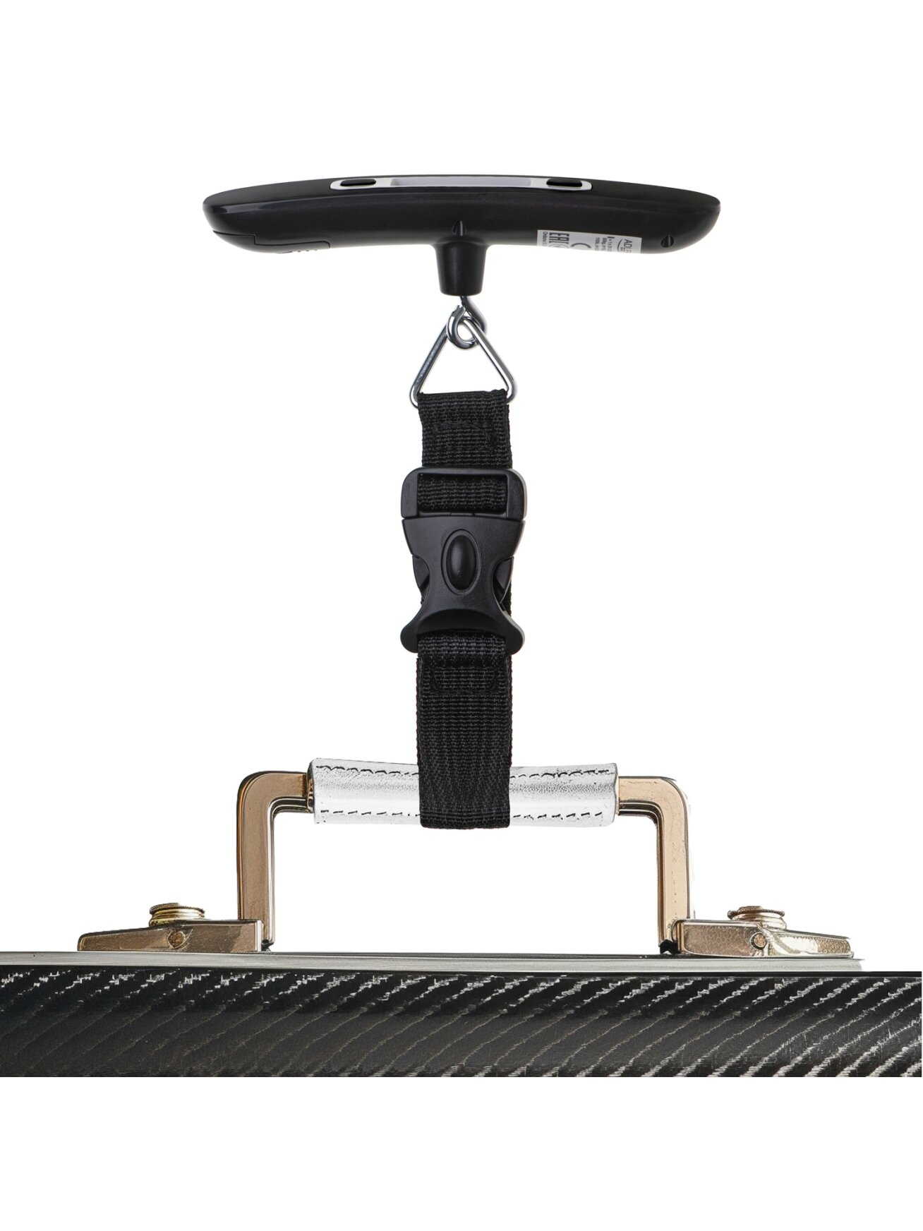 Adler | Travel Luggage Scale | AD 8190 | Maximum weight (capacity) 50 kg | Accuracy 10 g | Black 4 Adler | Travel Luggage Scale | AD 8190 | Maximum weight (capacity) 50 kg | Accuracy 10 g | Black 4