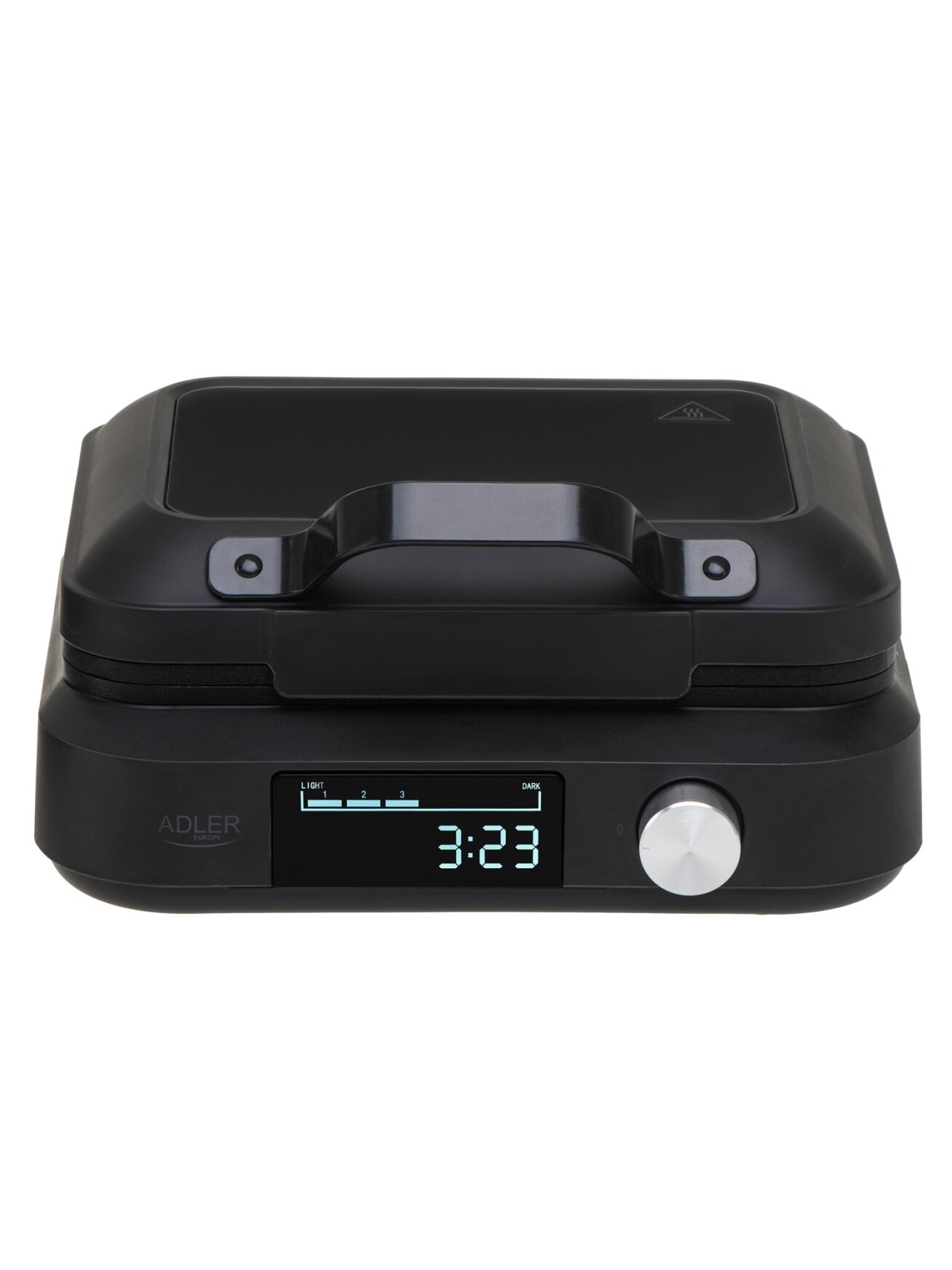 Adler Waffle Maker with LED Display | AD 3087 | 2200 W | Number of pastry 2 | Belgium | Black 3 Adler Waffle Maker with LED Display | AD 3087 | 2200 W | Number of pastry 2 | Belgium | Black 3