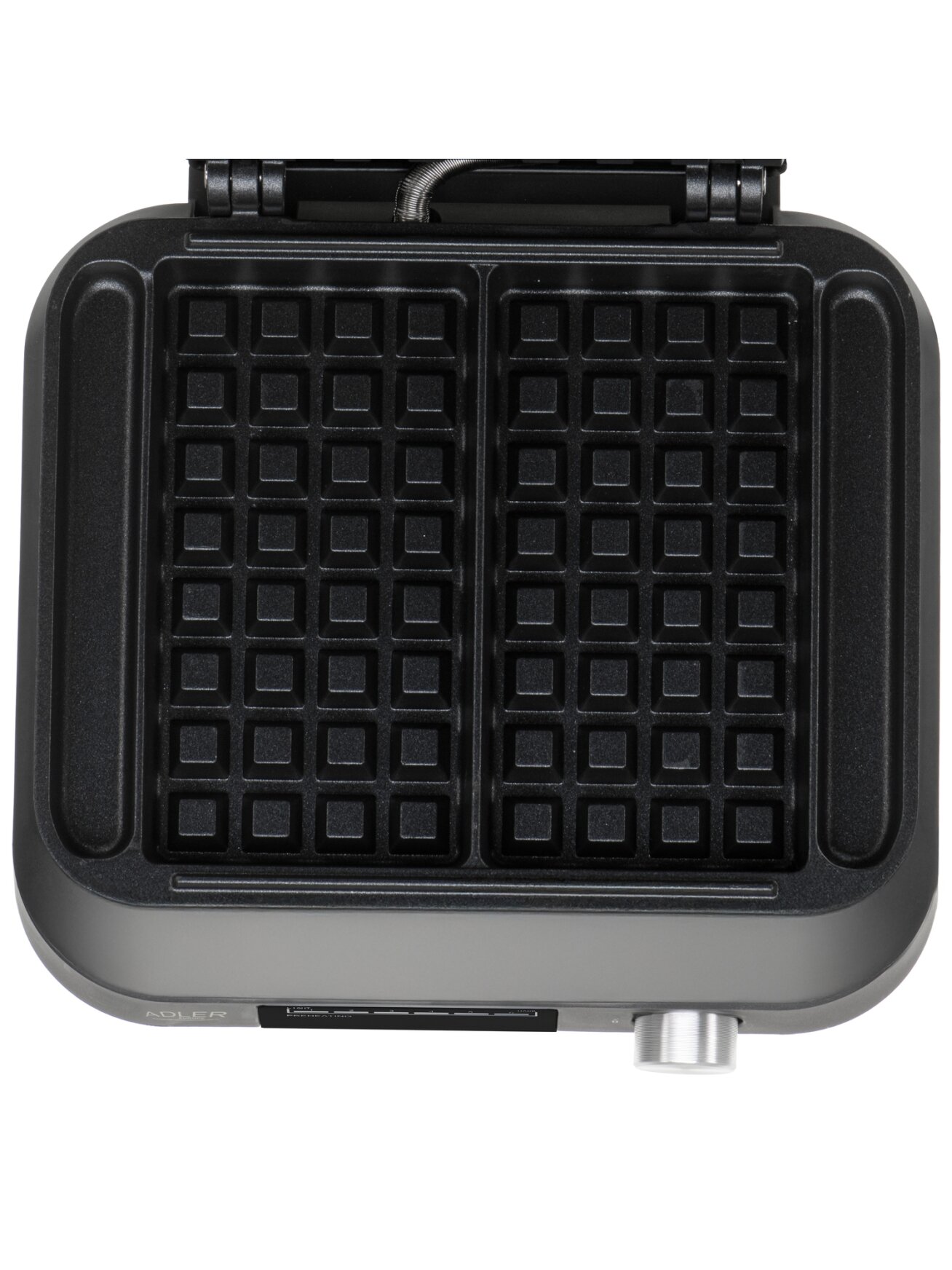 Adler Waffle Maker with LED Display | AD 3087 | 2200 W | Number of pastry 2 | Belgium | Black 5 Adler Waffle Maker with LED Display | AD 3087 | 2200 W | Number of pastry 2 | Belgium | Black 5