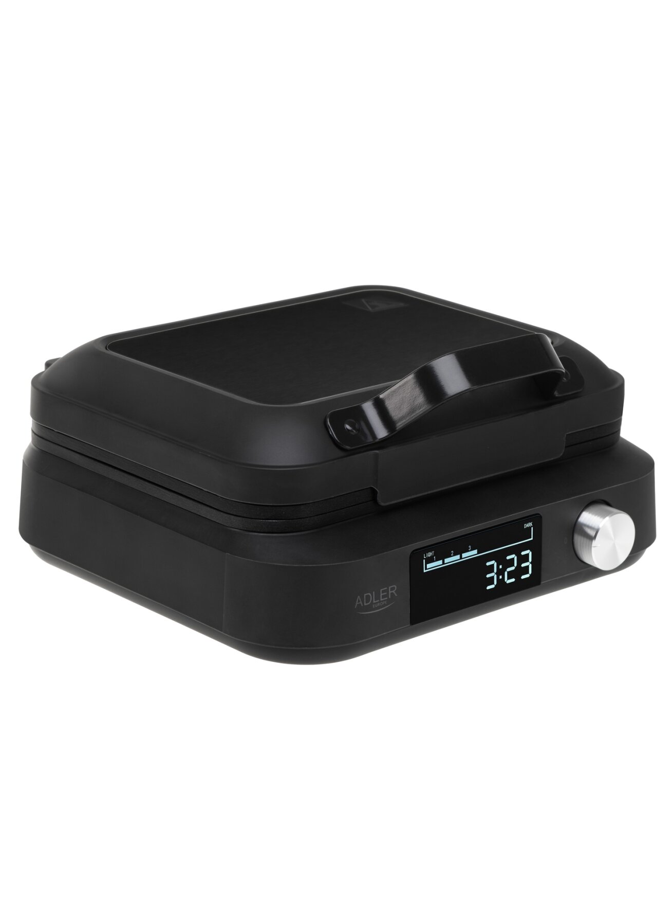 Adler Waffle Maker with LED Display | AD 3087 | 2200 W | Number of pastry 2 | Belgium | Black 7