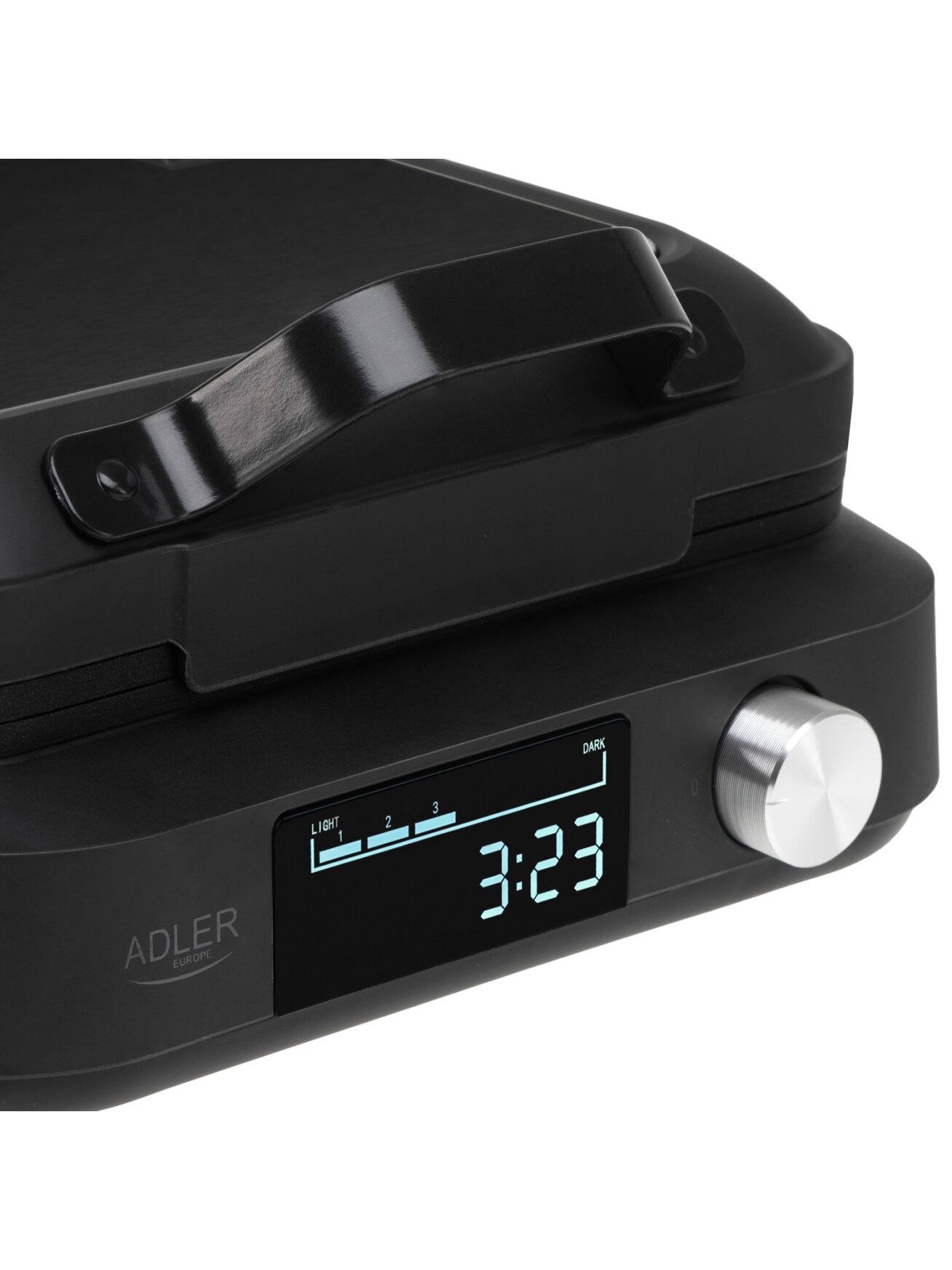 Adler Waffle Maker with LED Display | AD 3087 | 2200 W | Number of pastry 2 | Belgium | Black 8 Adler Waffle Maker with LED Display | AD 3087 | 2200 W | Number of pastry 2 | Belgium | Black 8
