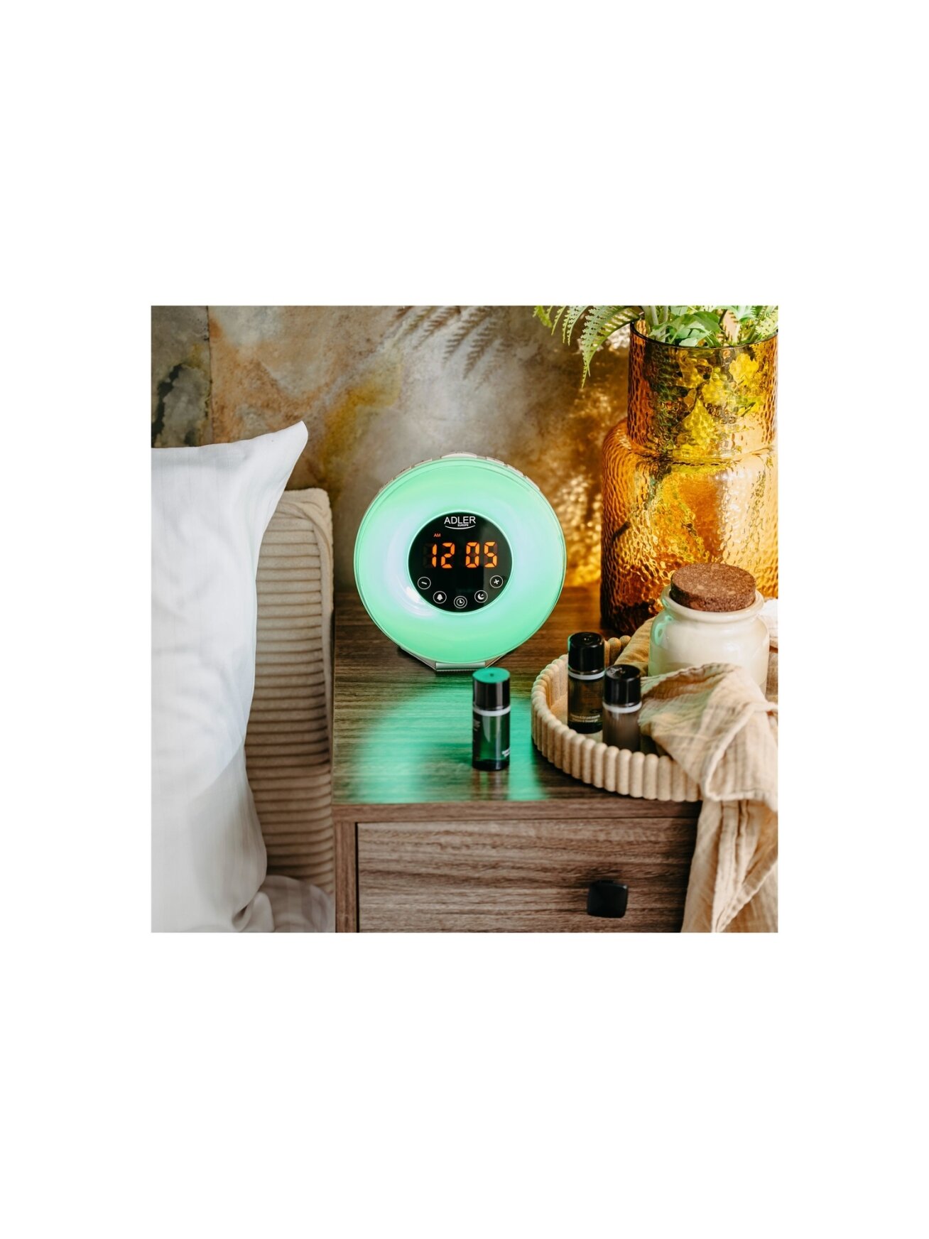 Adler Wake-Up Light Alarm Clock | AD 1916 11 Adler Wake-Up Light Alarm Clock | AD 1916 11