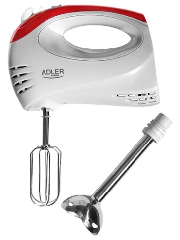 Adler | Mixer | AD 4212 | Hand Mixer | 300 W | Number of speeds 5 | Turbo mode | White 12
