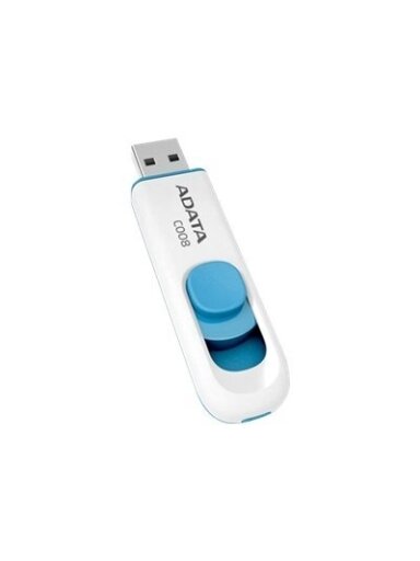 ADATA | C008 | 64 GB | USB 2.0 | White/Blue ADATA | C008 | 64 GB | USB 2.0 | White/Blue