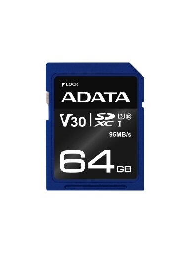 ADATA | Premier Pro | UHS-I | 64 GB | SDXC | Flash memory class 10