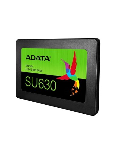ADATA | Ultimate SU630 3D NAND SSD | 480 GB | SSD form factor 2.5” | Solid-state drive interface SATA | Read speed 520 MB/s | Write speed 450 MB/s