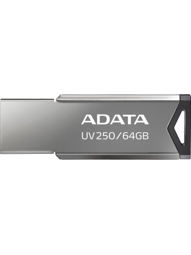 ADATA | USB Flash Drive | UV250 | 64 GB | USB 2.0 | Silver ADATA | USB Flash Drive | UV250 | 64 GB | USB 2.0 | Silver