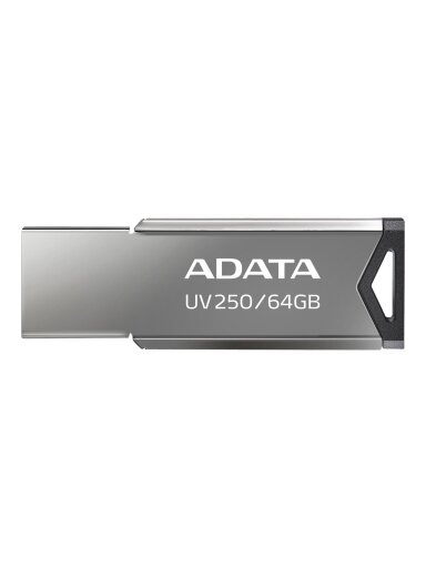 ADATA | USB Flash Drive | UV250 | 64 GB | USB 2.0 | Silver ADATA | USB Flash Drive | UV250 | 64 GB | USB 2.0 | Silver