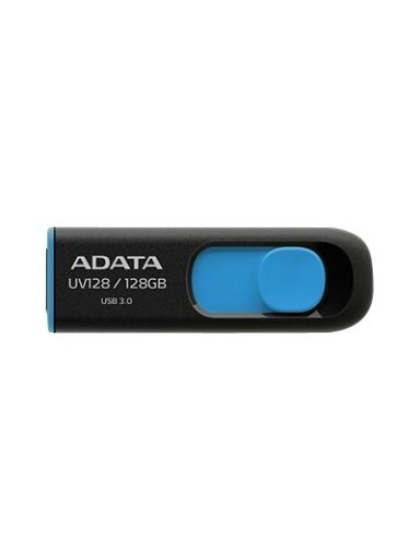ADATA | UV128 | 128 GB | USB 3.0 | Black/Blue ADATA | UV128 | 128 GB | USB 3.0 | Black/Blue