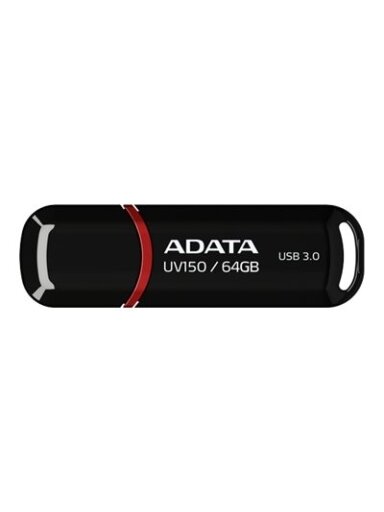 ADATA | UV150 | 64 GB | USB 3.0 | Black ADATA | UV150 | 64 GB | USB 3.0 | Black