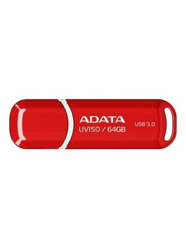 ADATA | UV150 | 64 GB | USB 3.0 | Red ADATA | UV150 | 64 GB | USB 3.0 | Red
