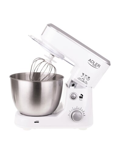 Adler | AD 4216 | 1000 W | Number of speeds 6 | Bowl capacity 4 L | White