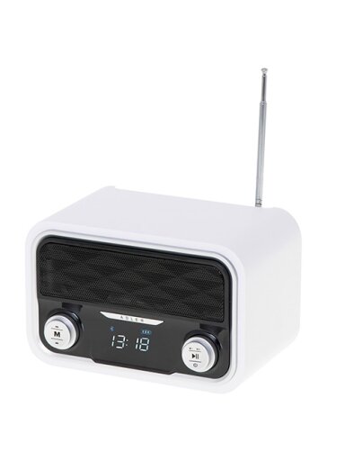 Adler | Bluetooth Radio | AD 1185 | AUX in | White