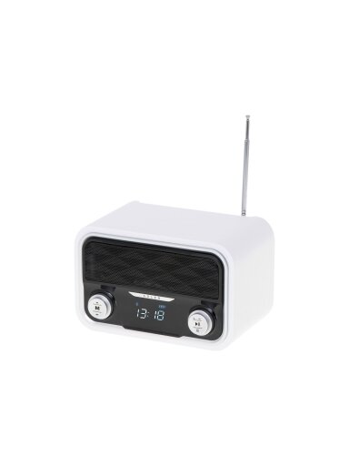 Adler | Bluetooth Radio | AD 1185 | AUX in | White