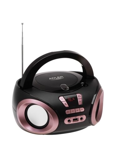 Adler | CD-MP3 Boombox | AD 1181 | Speakers | USB connectivity | FM