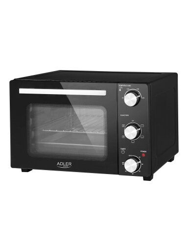 Adler Electric Oven | AD 6024 | 22 L | 1300 W | Black