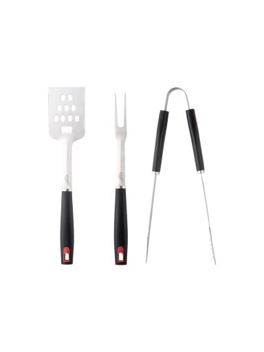 Adler | Grill Utensil Set with Carrying Case | AD 6727 | Grill Cutlery Set | 4 pc(s) | Stainless Steel/Black Adler | Grill Utensil Set with Carrying Case | AD 6727 | Grill Cutlery Set | 4 pc(s) | Stainless Steel/Black