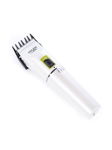 Adler | Hair clipper | AD 2827 | Cordless or corded | Number of length steps 4 | White