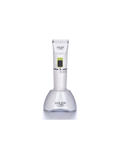 Adler | Hair clipper | AD 2827 | Cordless or corded | Number of length steps 4 | White