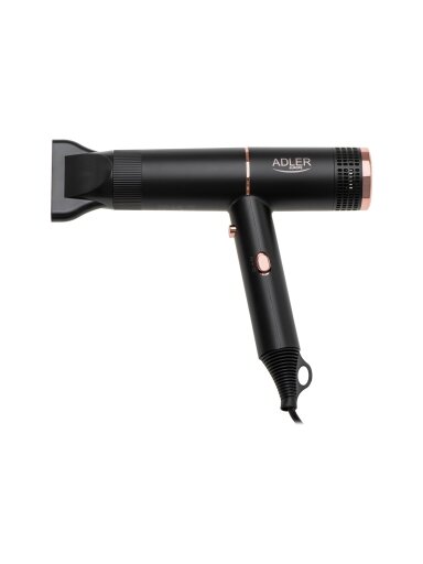 Adler Hair Dryer | AD 2278 | 1400 W | Number of temperature settings 2 | Ionic function | Black