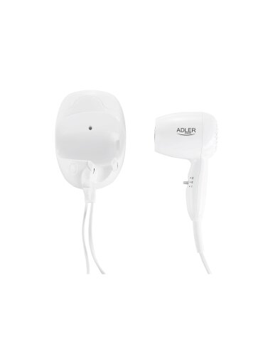 Adler | Hair dryer for hotel and swimming pool | AD 2252 | 1600 W | Number of temperature settings 2 | White