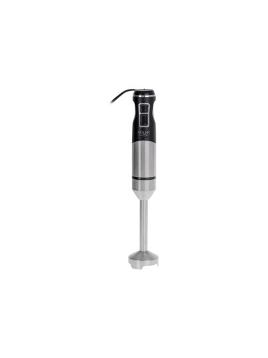 Adler | Hand Blender | AD 4628 | Hand Blender | 1900 W | Number of speeds 1 | Turbo mode | Ice crushing | Stainless Steel/Black Adler | Hand Blender | AD 4628 | Hand Blender | 1900 W | Number of speeds 1 | Turbo mode | Ice crushing | Stainless Steel/Black