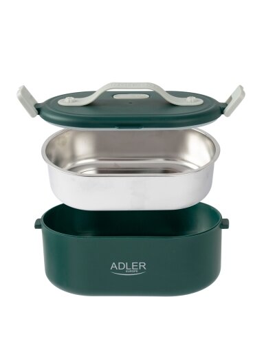 Adler | Heated Food Container | AD 4505g | Capacity 0.8 L | Material Stainless steel/Plastic | Green Adler | Heated Food Container | AD 4505g | Capacity 0.8 L | Material Stainless steel/Plastic | Green