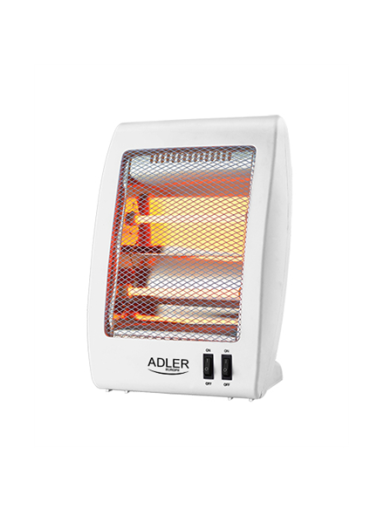 Adler | Heater | AD 7709 | Halogen Heater | 800 W | Number of power levels 2 | White Adler | Heater | AD 7709 | Halogen Heater | 800 W | Number of power levels 2 | White