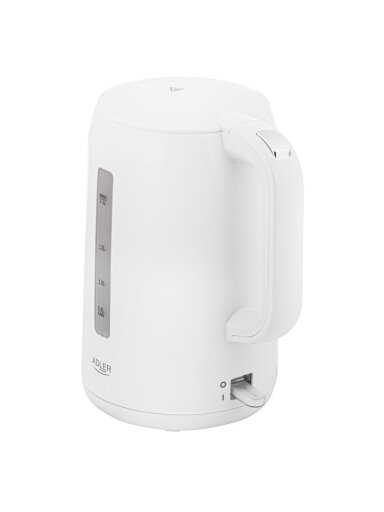 Adler Kettle | AD 1386 | Electric | 1850 W | 2.2 L | Plastic | 360° rotational base | White Adler Kettle | AD 1386 | Electric | 1850 W | 2.2 L | Plastic | 360° rotational base | White
