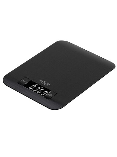 Adler Kitchen Scale | AD 3183b | Graduation 1 g | Black Adler Kitchen Scale | AD 3183b | Graduation 1 g | Black