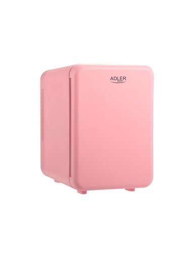 Adler | Mini Refrigerator | AD 8084 | Free standing | Larder | Height 27 cm | Fridge net capacity 4 L | Pink