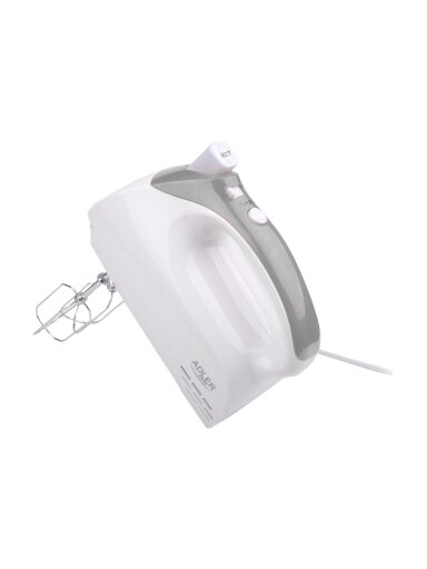 Adler | Mixer | AD 4201 g | Hand Mixer | 300 W | Number of speeds 5 | Turbo mode | White