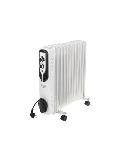 Adler | Oil-Filled Radiator | AD 7817 | Oil Filled Radiator | 2500 W | Number of power levels 3 | White Adler | Oil-Filled Radiator | AD 7817 | Oil Filled Radiator | 2500 W | Number of power levels 3 | White