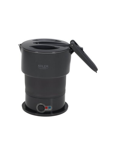 Adler Silicon Travel Kettle | AD 1377 | Travel Kettle | 600 W | 0.6 L | Silicon | Grey Adler Silicon Travel Kettle | AD 1377 | Travel Kettle | 600 W | 0.6 L | Silicon | Grey