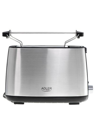 Adler | Toaster | AD 3214 | Power 750 W | Number of slots 2 | Housing material Stainless steel | Silver Adler | Toaster | AD 3214 | Power 750 W | Number of slots 2 | Housing material Stainless steel | Silver