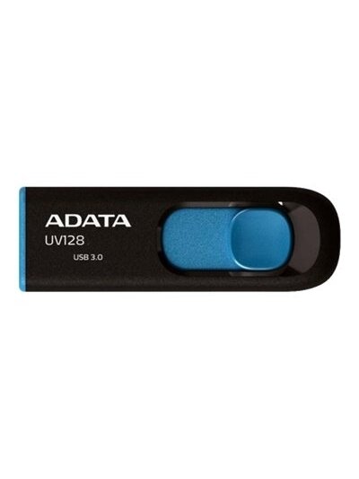 ADATA | UV128 | 64 GB | USB 3.0 | Black/Blue ADATA | UV128 | 64 GB | USB 3.0 | Black/Blue