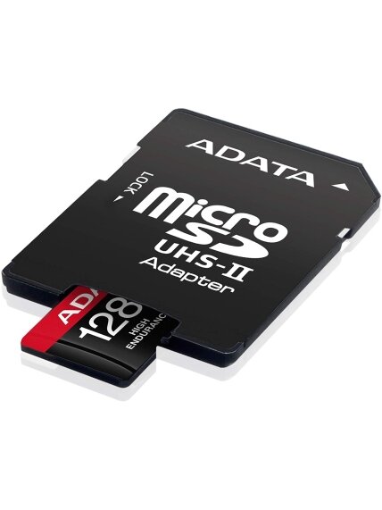 ADATA | AUSDX128GUI3V30SHA2-RA1 Memory Card | 128 GB | MicroSDXC | Flash memory class 10 | Adapter 2 ADATA | AUSDX128GUI3V30SHA2-RA1 Memory Card | 128 GB | MicroSDXC | Flash memory class 10 | Adapter 2