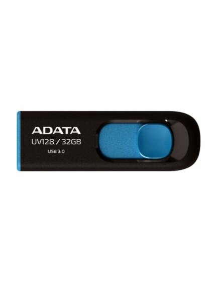 ADATA | UV128 | 128 GB | USB 3.0 | Black/Blue 5 ADATA | UV128 | 128 GB | USB 3.0 | Black/Blue 5
