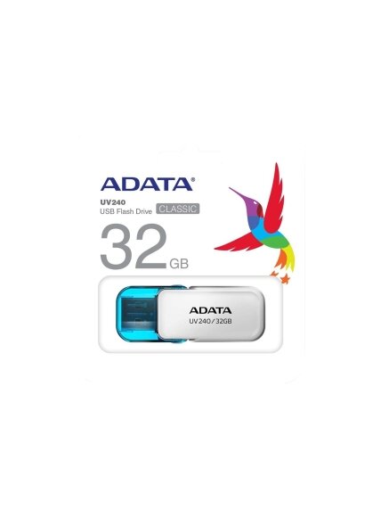ADATA | UV240 | 32 GB | USB 2.0 | White 2 ADATA | UV240 | 32 GB | USB 2.0 | White 2