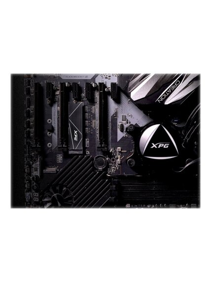 ADATA | XPG Gammix S70 BLADE | 1000 GB | SSD form factor M.2 2280 | Solid-state drive interface  PCIe Gen4x4 | Read speed 7400 MB/s | Write speed 6400 MB/s 7
